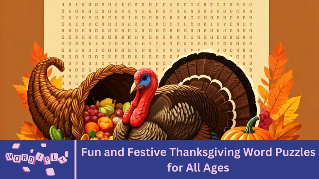 Fun and Festive Thanksgiving Word Puzzles for All Ages