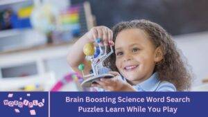 Brain Boosting Science Word Search Puzzles Learn While You Play