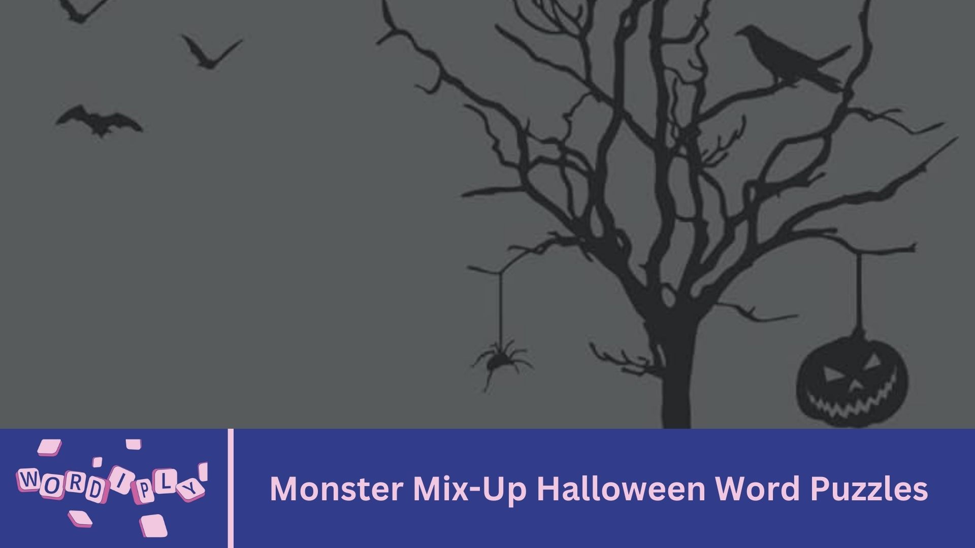 Monster Mix-Up Halloween Word Puzzles