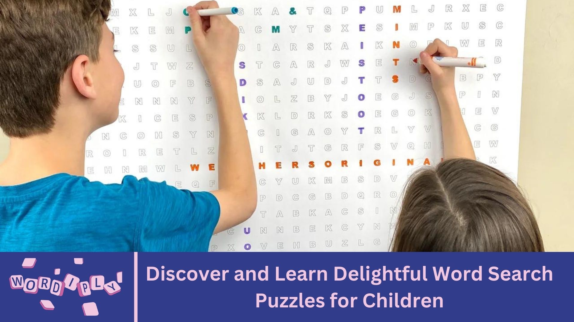 Discover and Learn Delightful Word Search Puzzles for Children